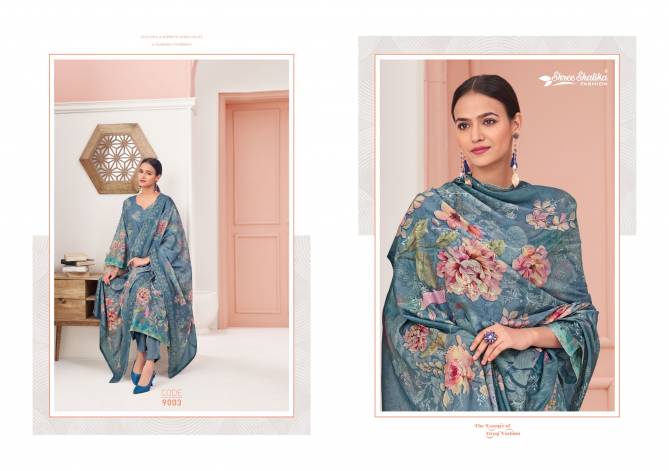 Mannat Vol 9 By Shree Shalika Digital Printed Lawn Cotton Dress Material Wholesale Online
